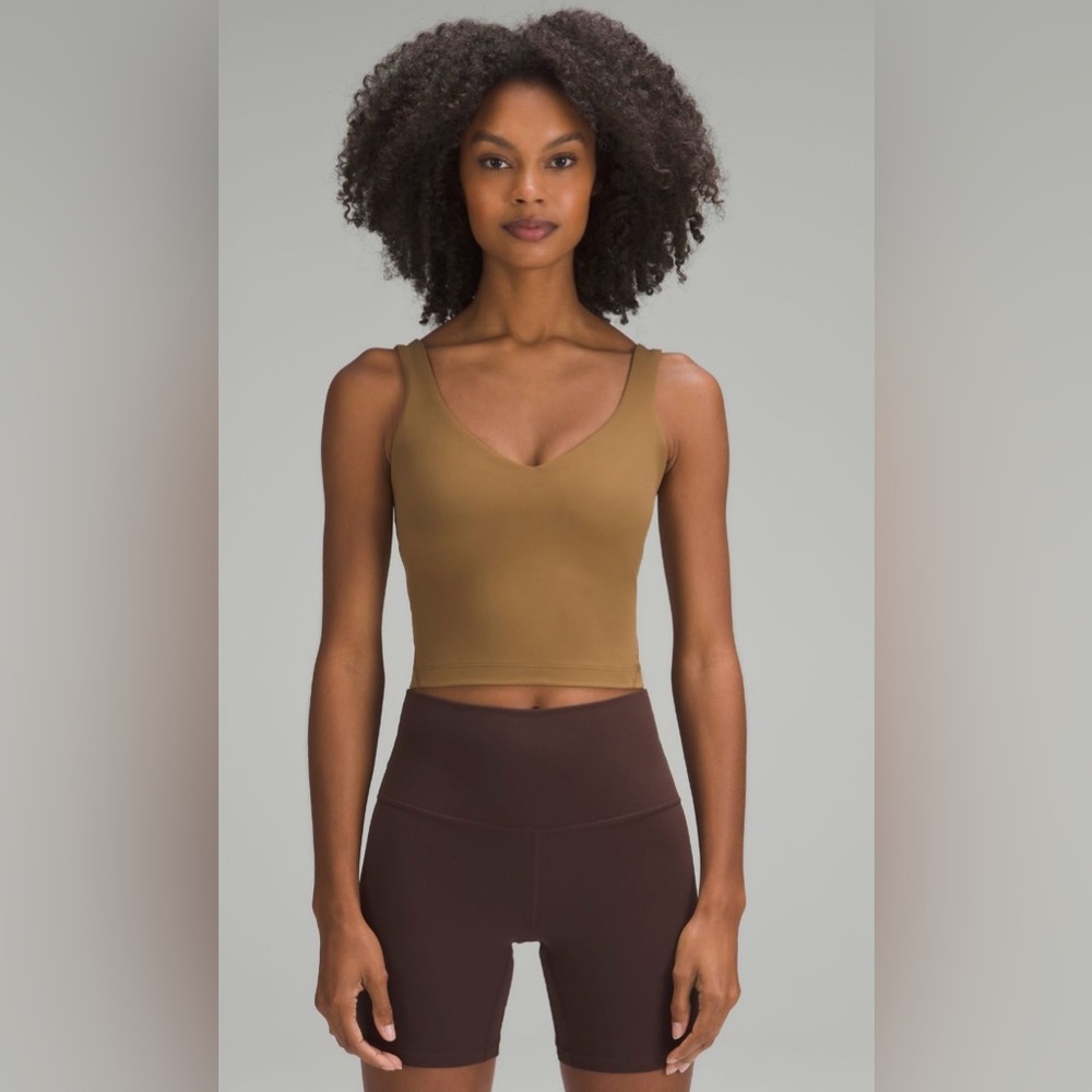 Lululemon NWT Align Tank Top Light Support, A/B Allspice color